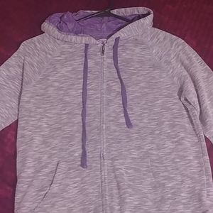 Purple Zip Up Hoodie So Brand Size Small